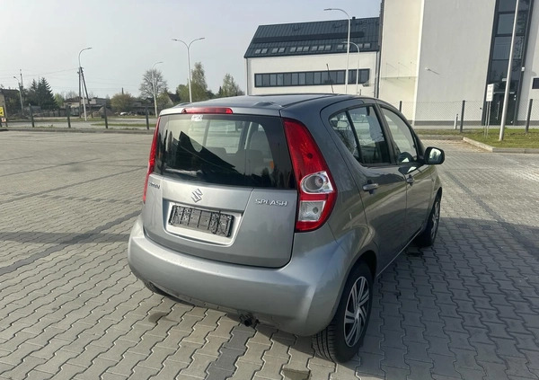 Suzuki Splash cena 11900 przebieg: 154500, rok produkcji 2009 z Pruszków małe 137